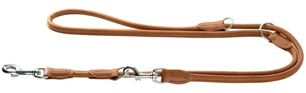Hunter Elg Hundeline 14mm Cognac